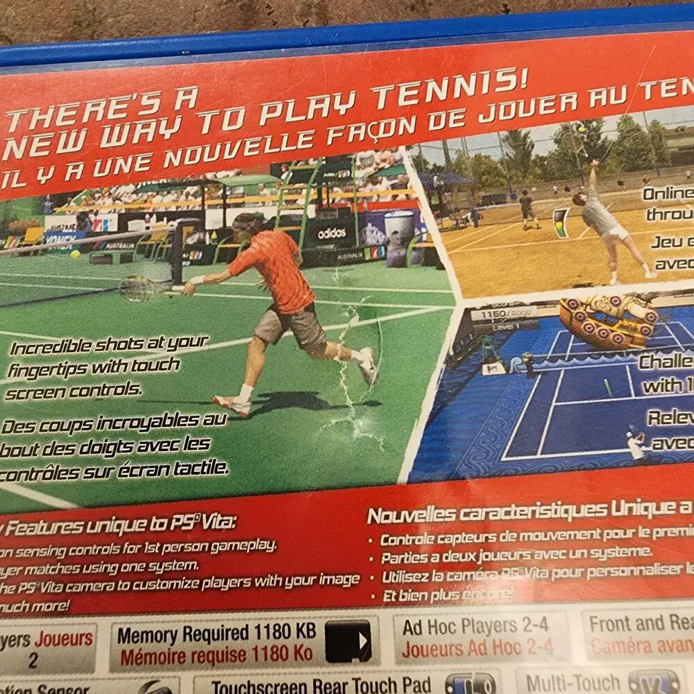 Game - Virtua Tennis 4: World Tour Edition (CIB) - PSVita - Sega